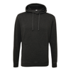 Washed Hoodie in washed-jet-black