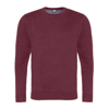 Washed Sweatshirt in washed-burgundy