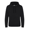 Heavyweight Hoodie in jet-black