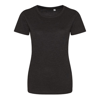 Girlie Triblend T in heather-black