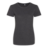 Girlie Triblend T in heather-charcoal