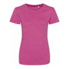 Girlie Triblend T in heather-pink