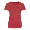 Girlie Triblend T in heather-red