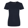 Girlie Triblend T in solid-navy