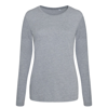 Girlie Triblend T Long Sleeve in heather-grey