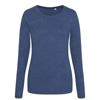 Girlie Triblend T Long Sleeve in heather-navy