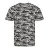 Camo T in grey-camo