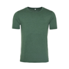 Washed T in washed-bottle-green