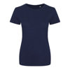 Girlie Slub T in slub-navy