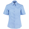 Business Blouse Short Sleeved in light-blue