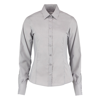 Business Blouse Long Sleeved in silver-grey