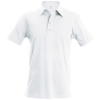 Jersey Polo Short Sleeve in white