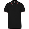 Short Sleeve Polo Shirt in black