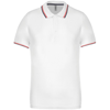 Short Sleeve Polo Shirt in white