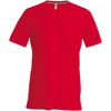 Short Sleeve Crew Neck T-Shirt in red