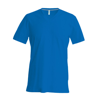 Short Sleeve V-Neck T-Shirt in royal-blue