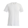 Short Sleeve V-Neck T-Shirt in white