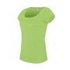 Women'S Boat Neck T-Shirt in lime