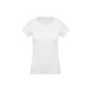 Women'S Organic Cotton Crew Neck T-Shirt in white