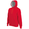 Hooded Sweatshirt in red