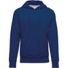 Organic Hoodie in ocean-blue-heather