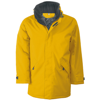 Parka Padded Jacket in yellow-darkgrey