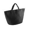 Fashion Jute Bag in black-black