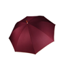 Automatic Wooded Umbrella in burgundy-beige