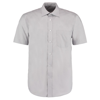Business Shirt Short Sleeved in silver-grey