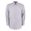Corporate Oxford Shirt Long Sleeved in silver-grey
