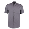 Corporate Oxford Shirt Short Sleeved in charcoal