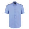 Corporate Oxford Shirt Short Sleeved in mid-blue
