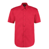 Corporate Oxford Shirt Short Sleeved in red