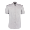 Corporate Oxford Shirt Short Sleeved in silver-grey