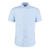 Premium Non-Iron Corporate Shirt Short Sleeved in light-blue