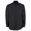 Premium Non-Iron Corporate Shirt Long Sleeved in black