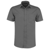 Poplin Shirt Short Sleeve in graphite