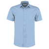 Poplin Shirt Short Sleeve in light-blue