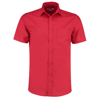 Poplin Shirt Short Sleeve in red