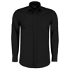 Poplin Shirt Long Sleeve in black