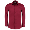 Poplin Shirt Long Sleeve in claret