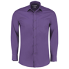 Poplin Shirt Long Sleeve in purple