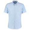 Slim Fit Workwear Oxford Shirt Short Sleeve in light-blue