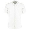 Slim Fit Workwear Oxford Shirt Short Sleeve in white