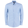 Slim Fit Workwear Oxford Shirt Long Sleeved in light-blue