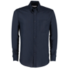 Slim Fit Workwear Oxford Shirt Long Sleeved in navy