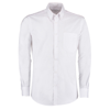 Slim Fit Workwear Oxford Shirt Long Sleeved in white