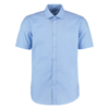 Slim Fit Business Shirt Short Sleeve in light-blue