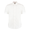 Slim Fit Business Shirt Short Sleeve in white