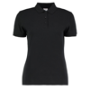 Women'S Klassic Slim Fit Polo Superwash® 60ºc in black